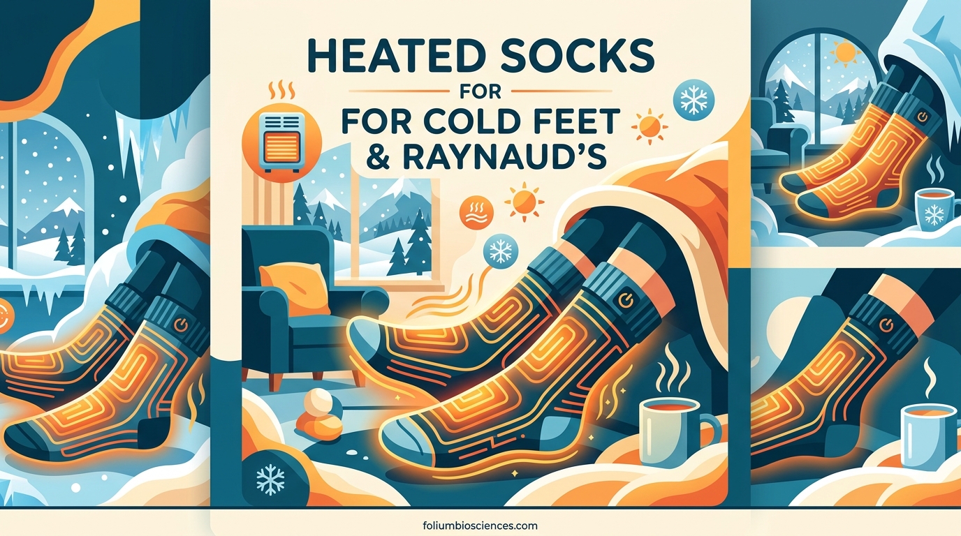 Heated Socks for Cold Feet and Raynaud's