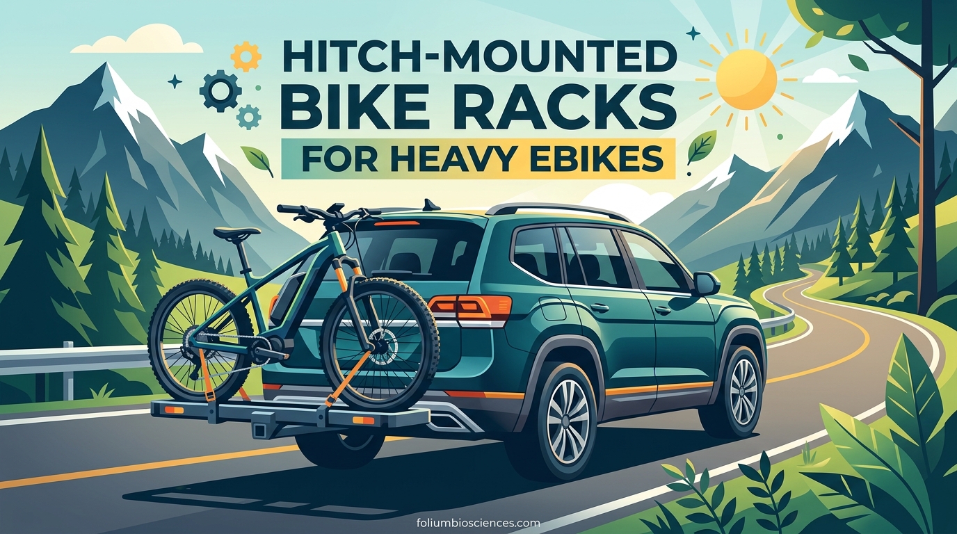 Hitch-Mounted Bike Racks for Heavy Ebikes