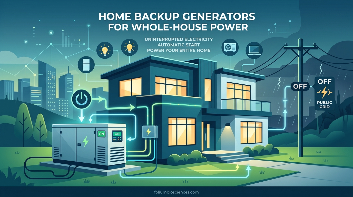 Home Backup Generators for Whole-House Power