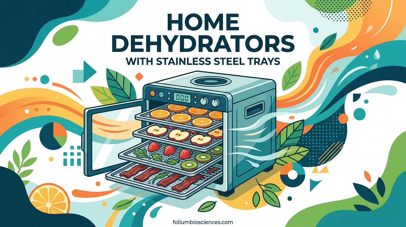 Home Dehydrators with Stainless Steel Trays