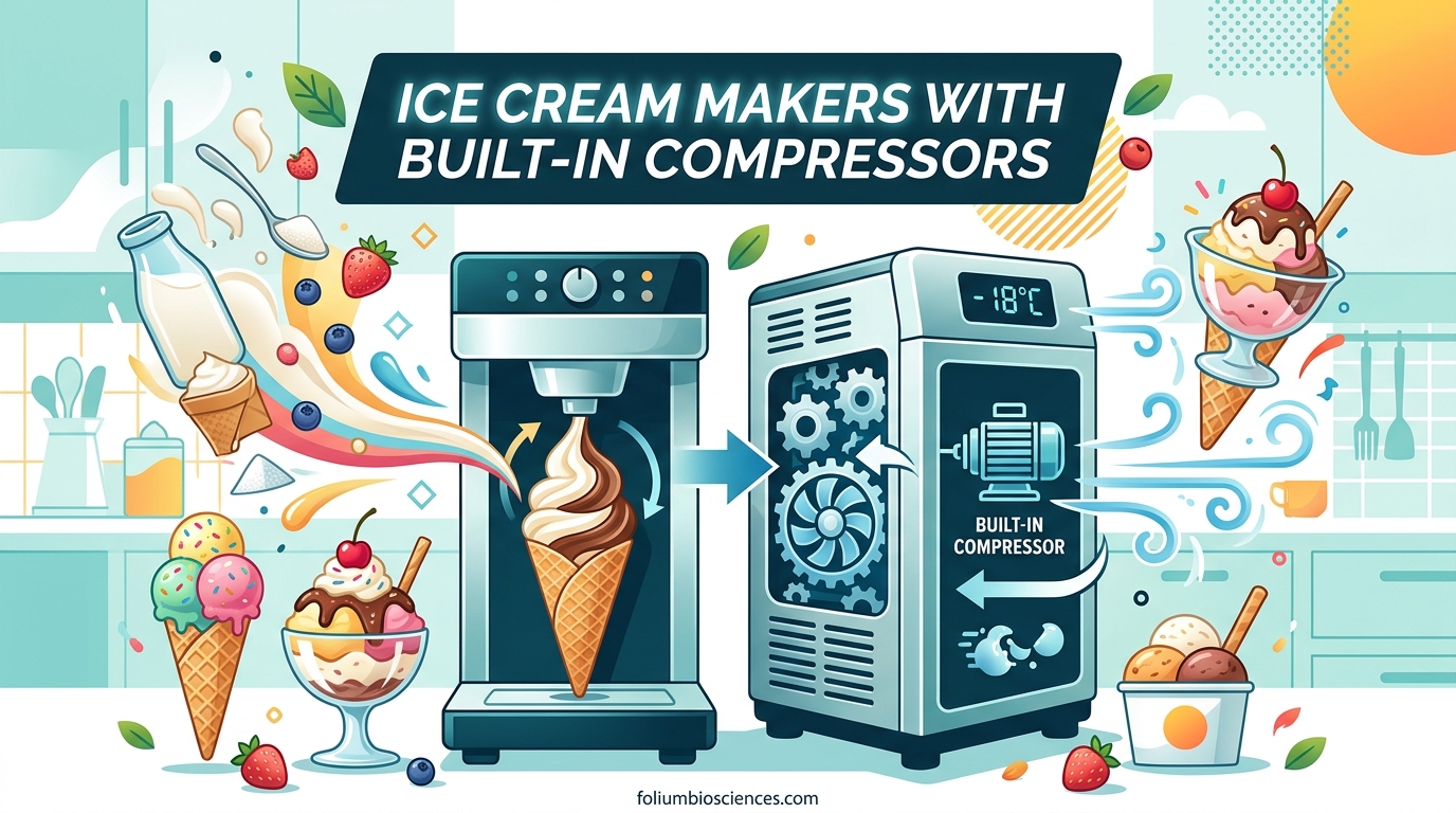 Ice Cream Makers With Built-In Compressors