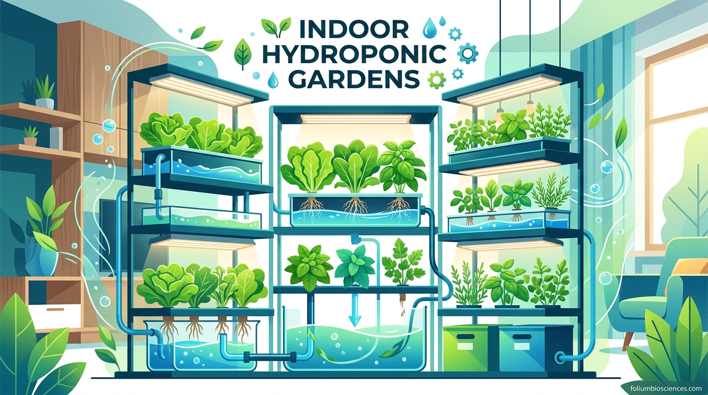 Indoor Hydroponic Gardens