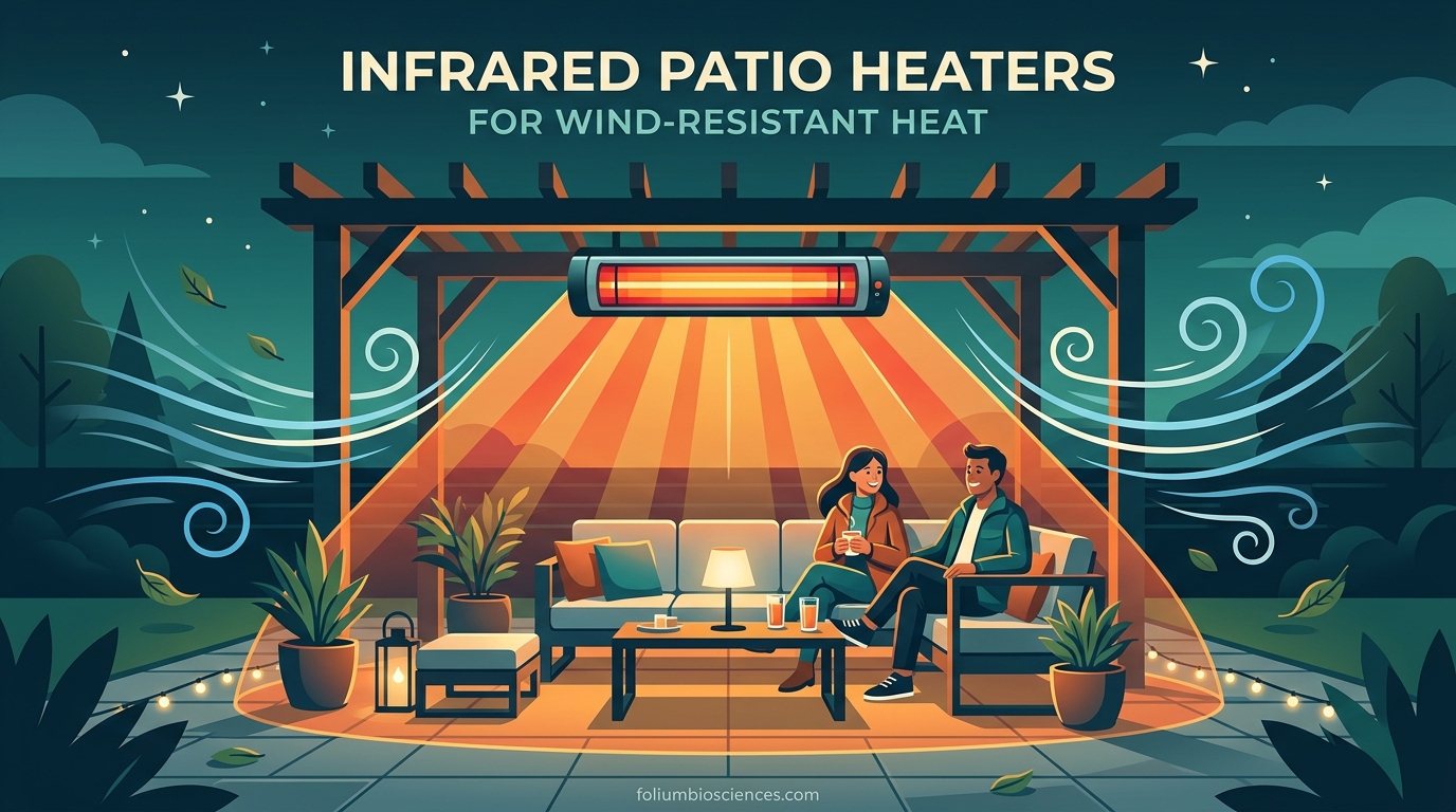 Infrared Patio Heaters for Wind-Resistant Heat
