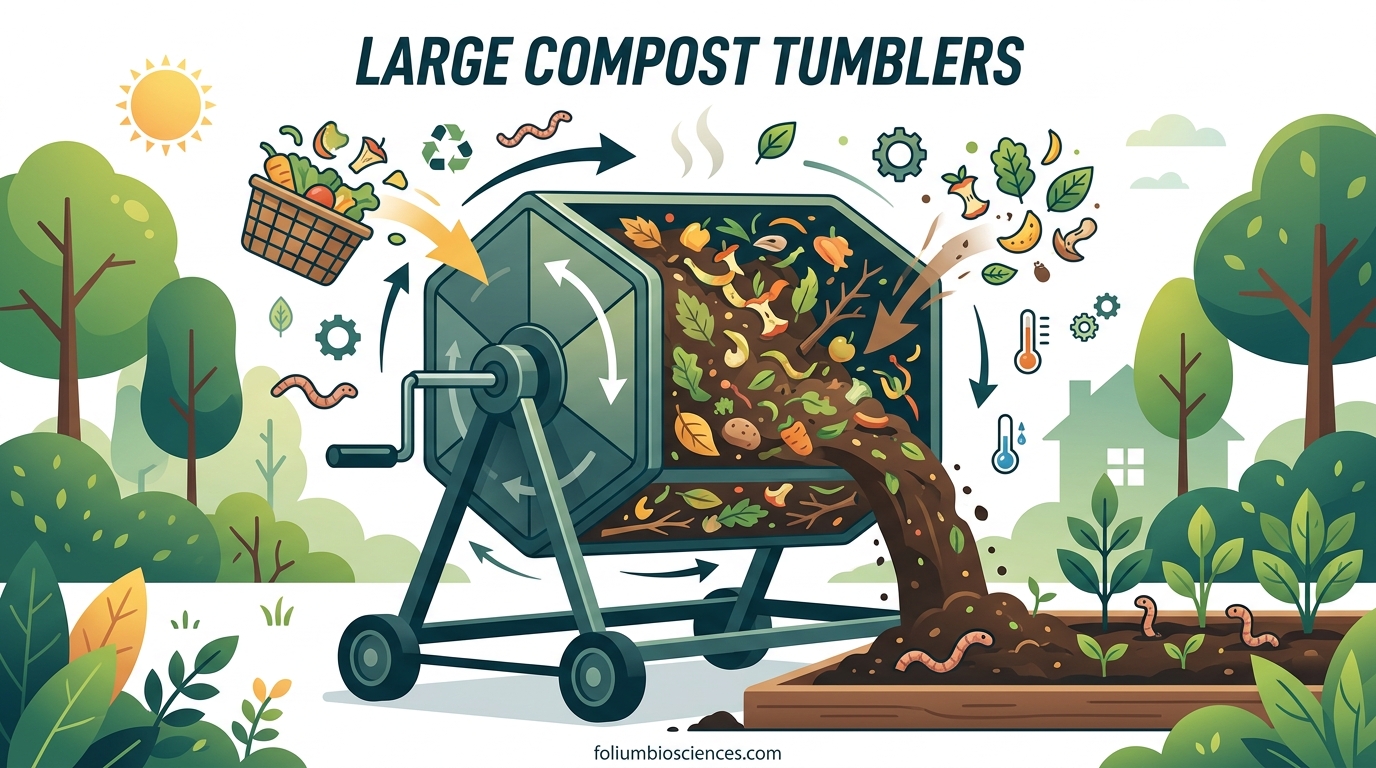 Large Compost Tumblers