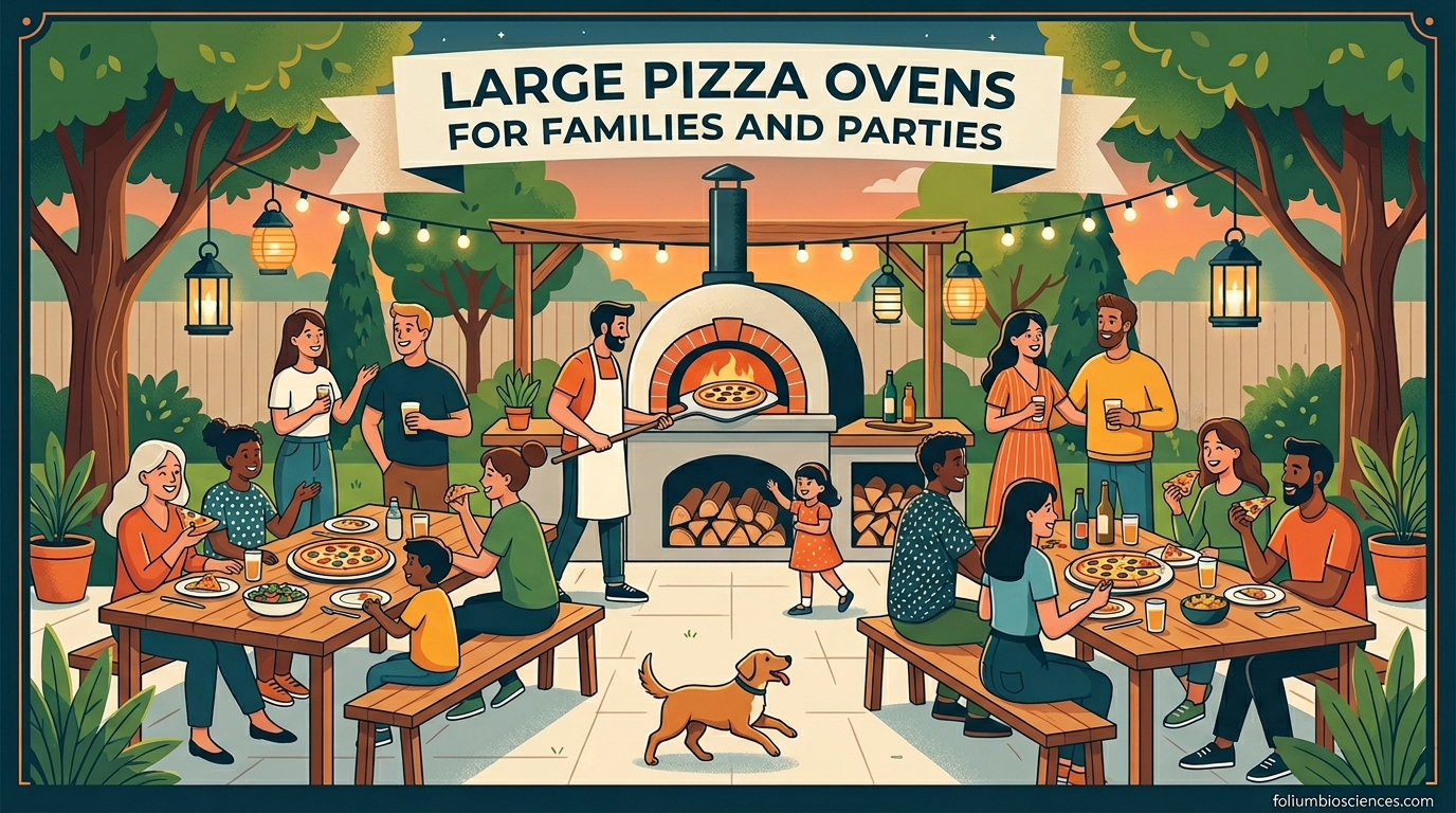 Large Pizza Ovens for Families and Parties