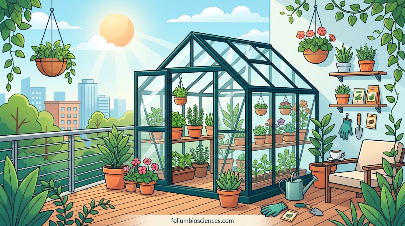 Mini Greenhouses for Patios and Balconies
