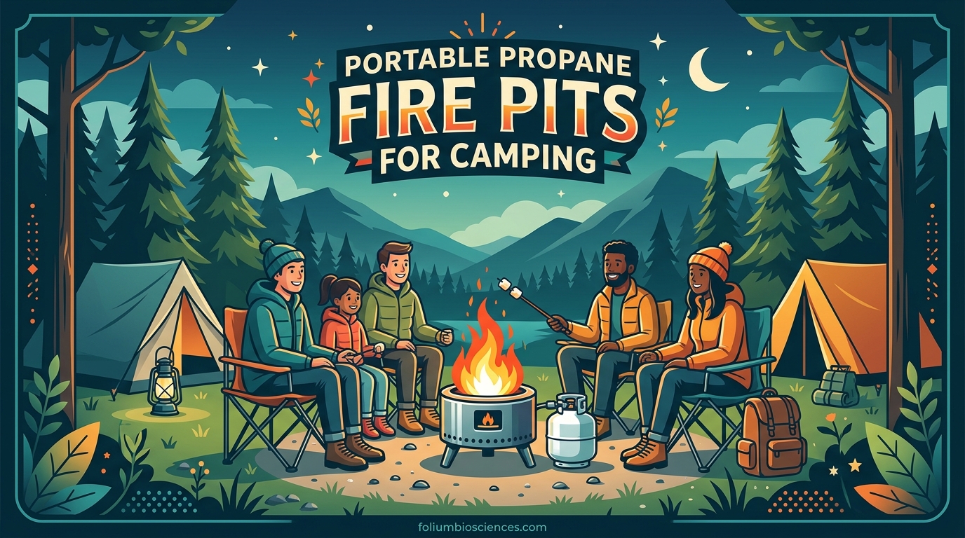Portable Propane Fire Pits for Camping