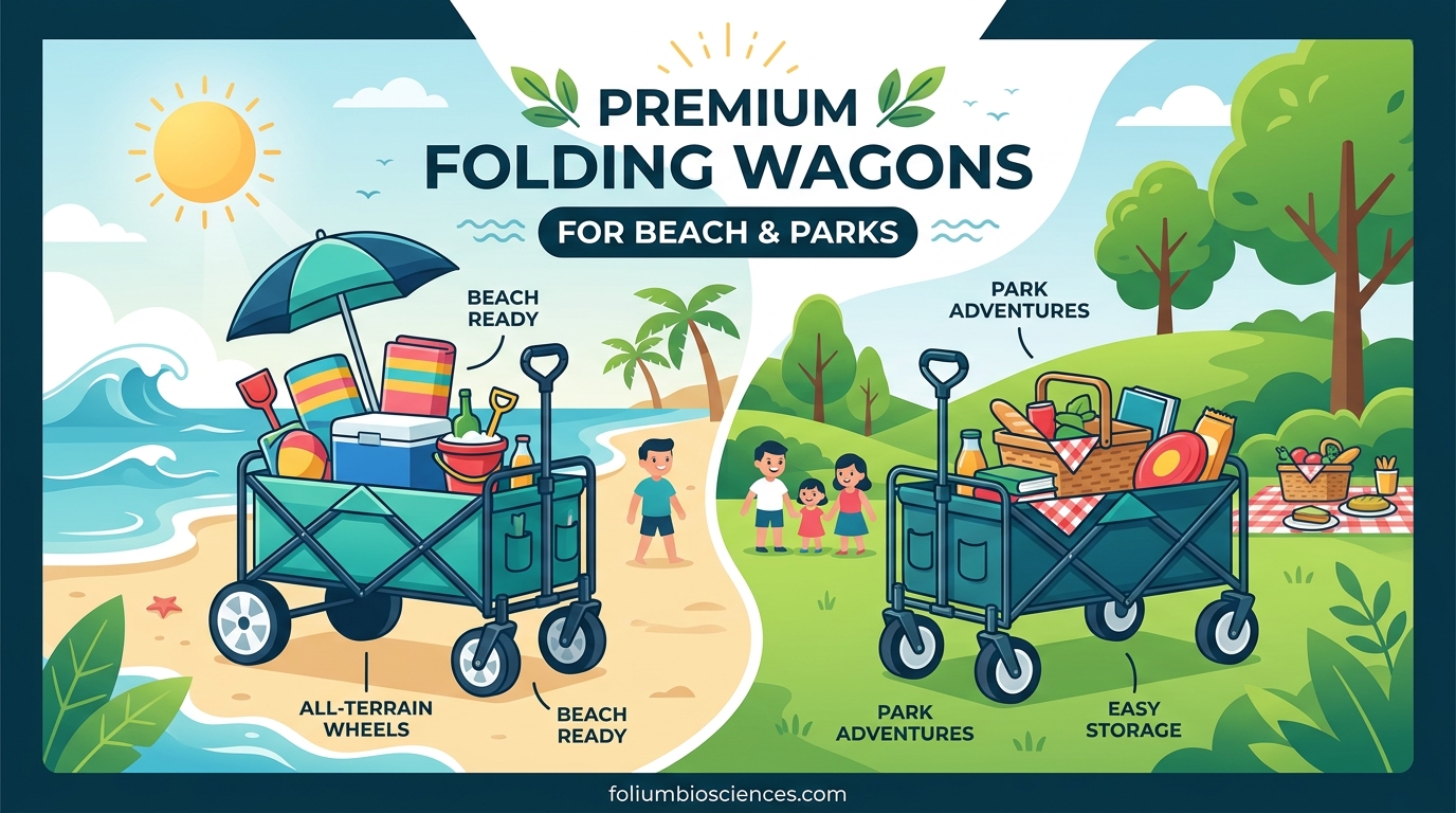 Premium Folding Wagons for Beach and Parks