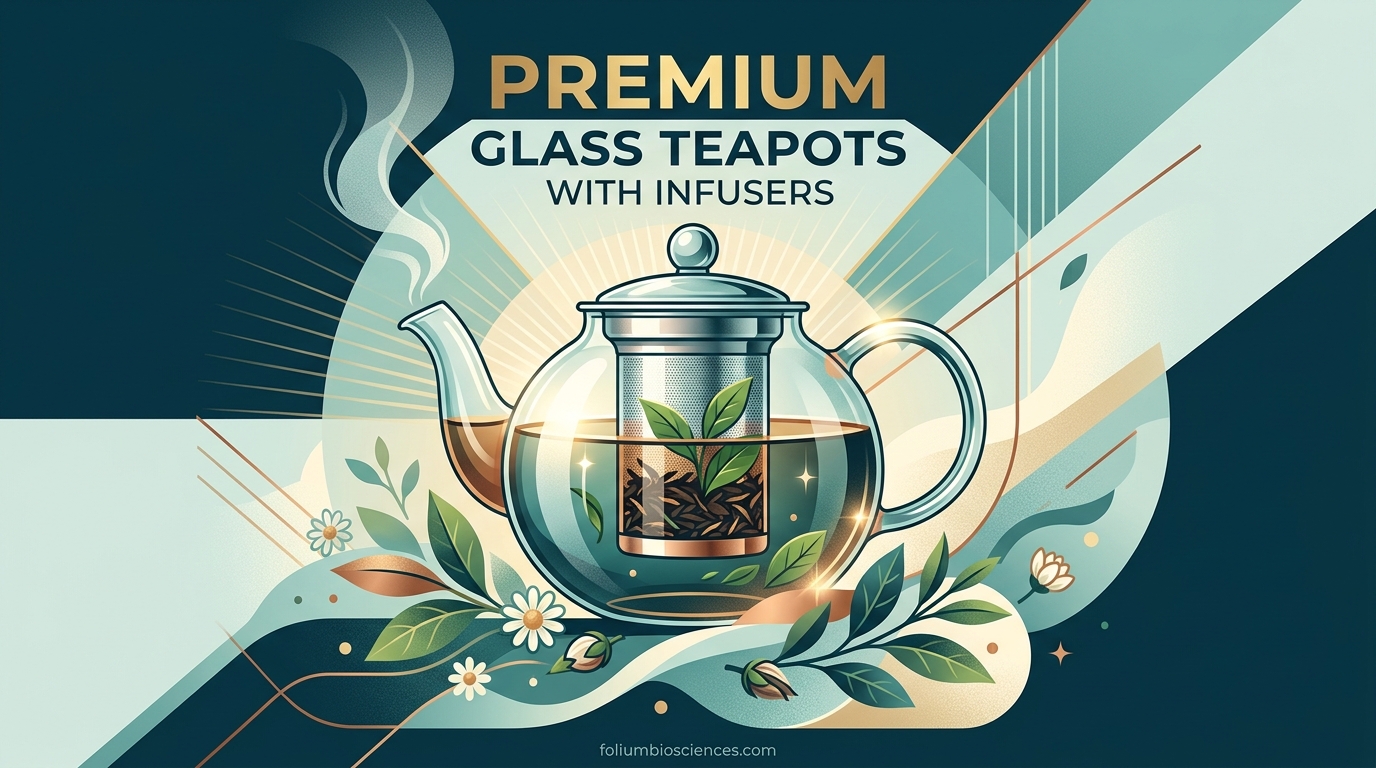 Premium Glass Teapots with Infusers