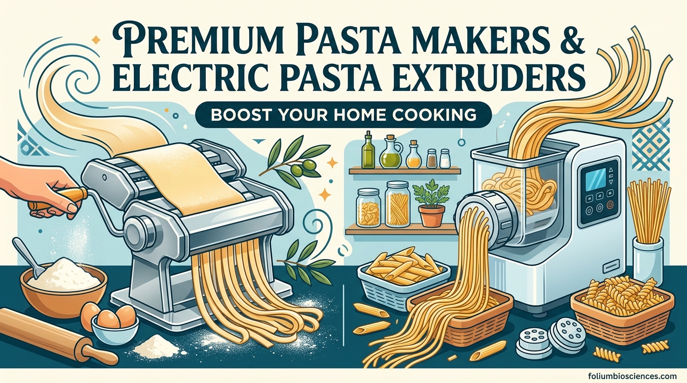 Premium Pasta Makers and Electric Pasta Extruders