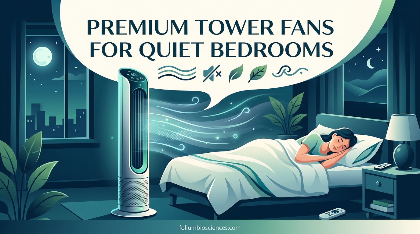 Premium Tower Fans for Quiet Bedrooms