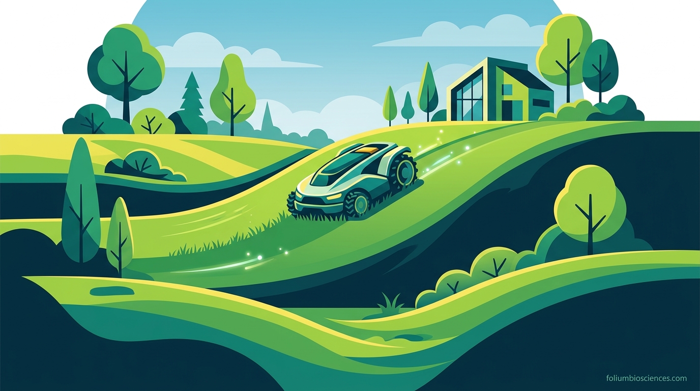 Robot Lawnmowers for Hilly and Uneven Lawns