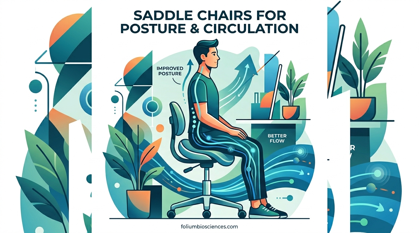Saddle Chairs for Posture and Circulation