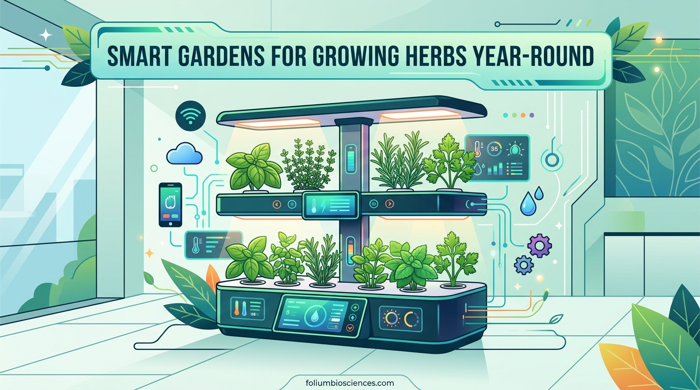 Smart Gardens for Growing Herbs Year-Round