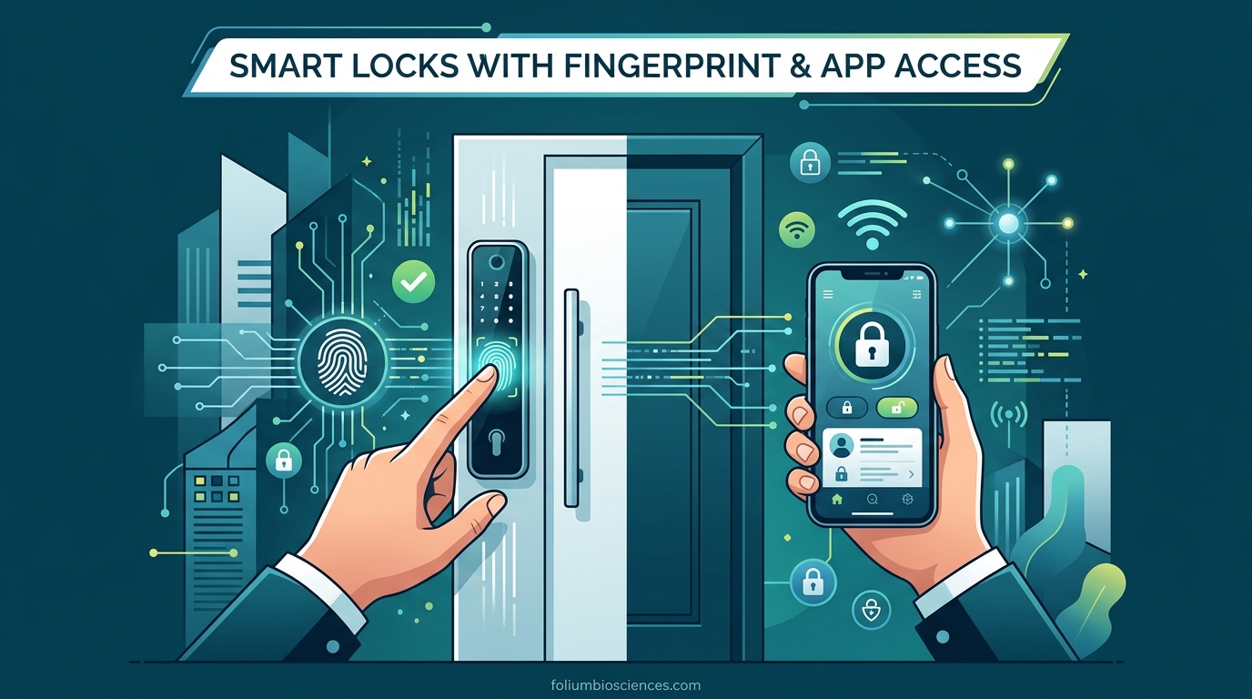 Smart Locks with Fingerprint and App Access