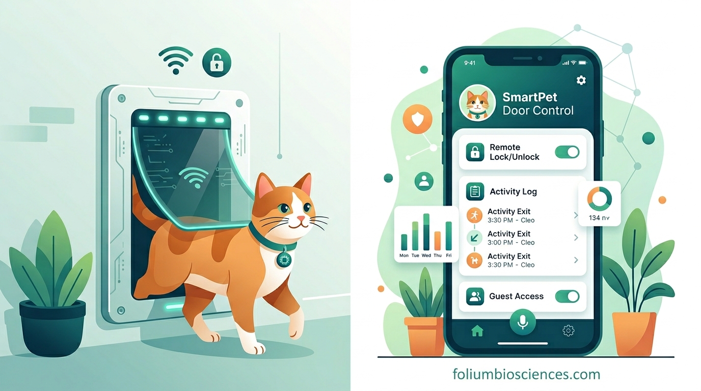 Electronic Pet Doors with Microchip Recognition
