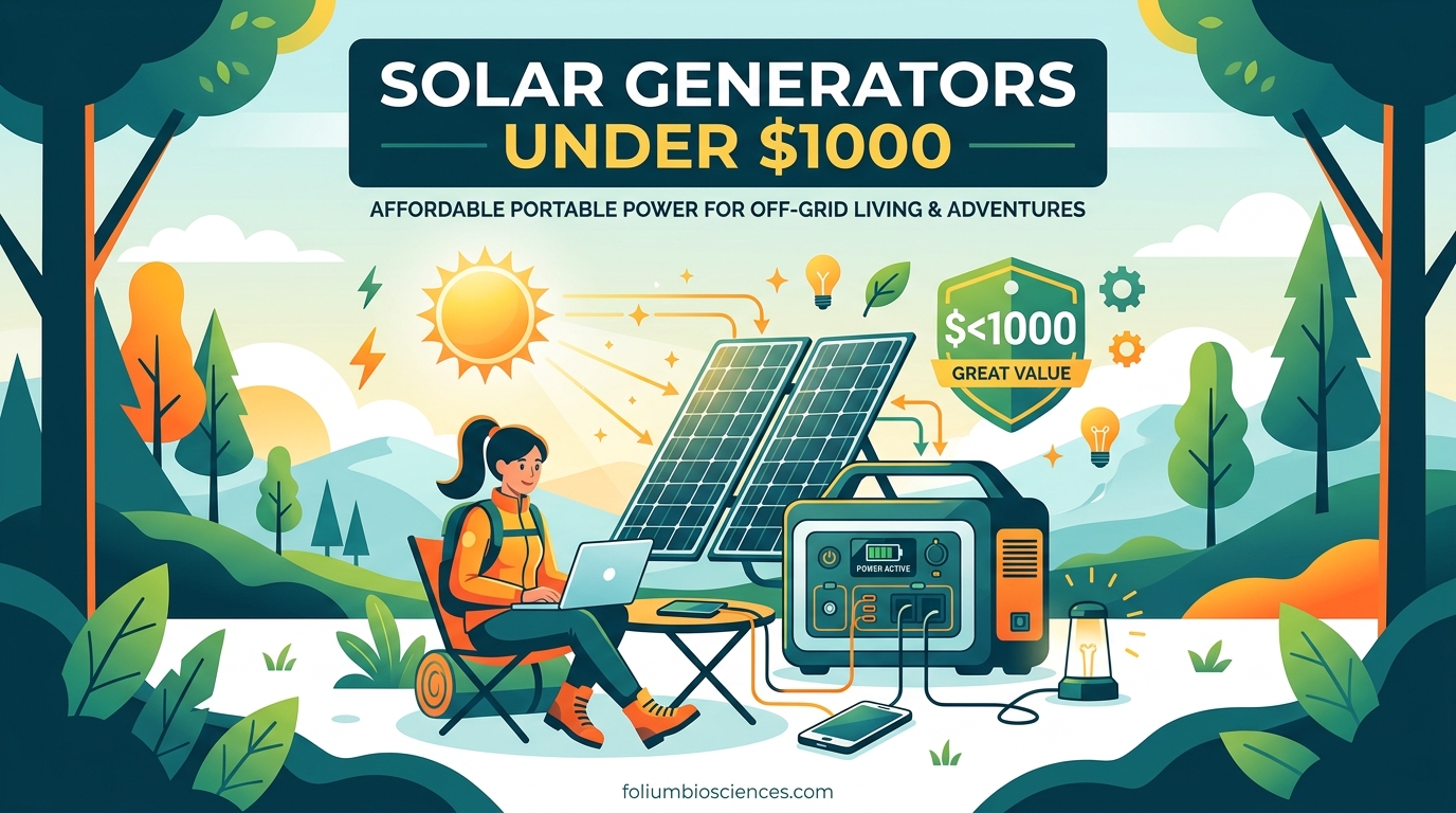 Solar Generators Under $1000