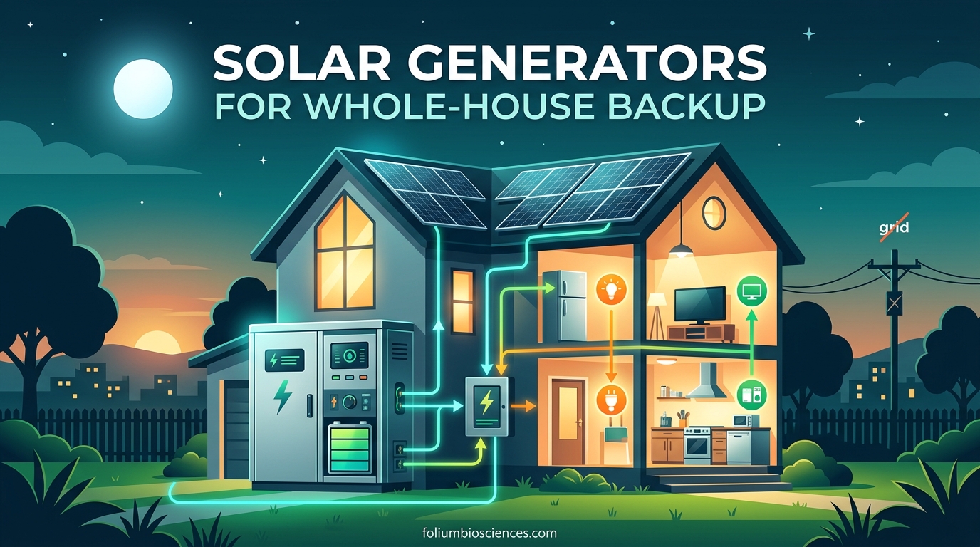 Solar Generators for Whole-House Backup