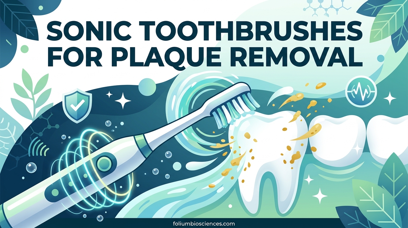 Sonic Toothbrushes for Plaque Removal