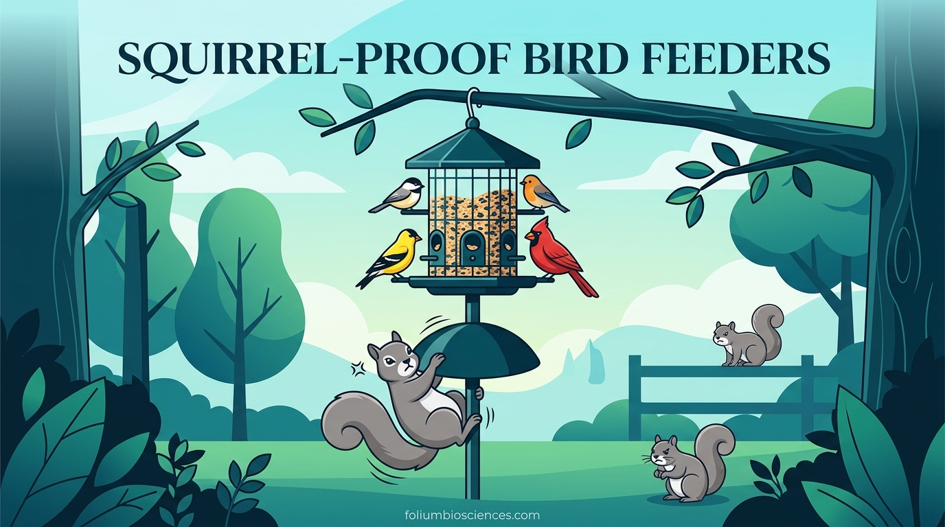 Squirrel-Proof Bird Feeders