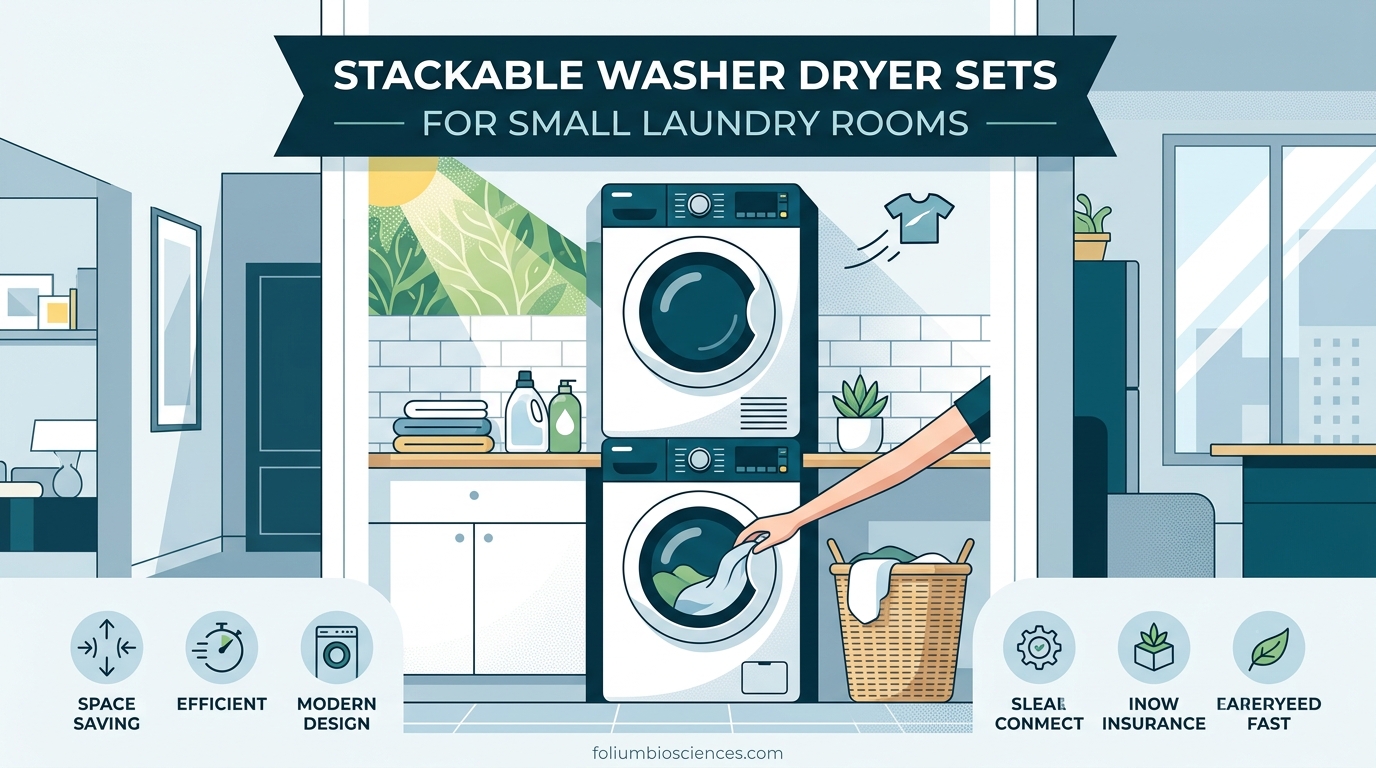 Stackable Washer Dryer Sets for Small Laundry Rooms