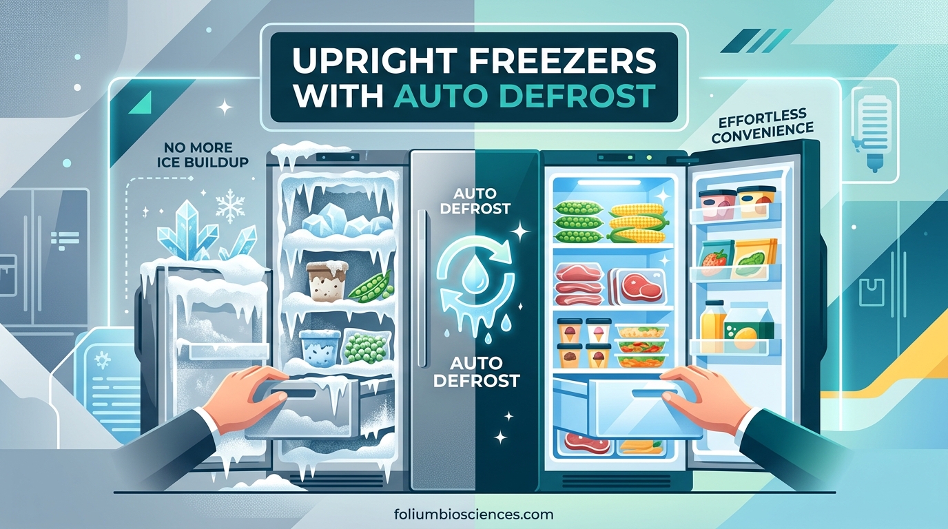 Upright Freezers with Auto Defrost