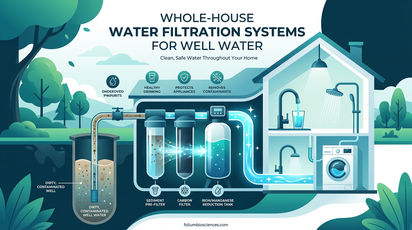 Whole-House Water Filtration Systems for Well Water