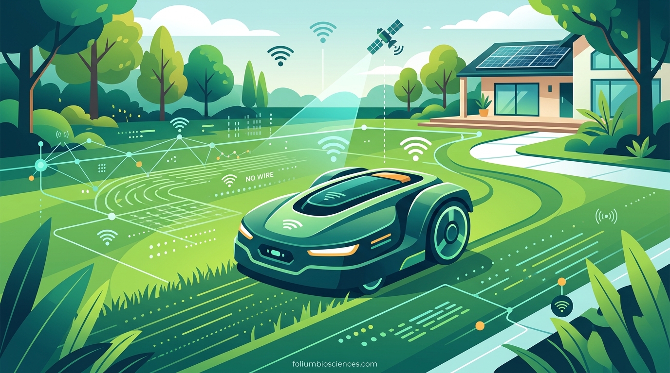 Wire-Free Robot Lawn Mowers