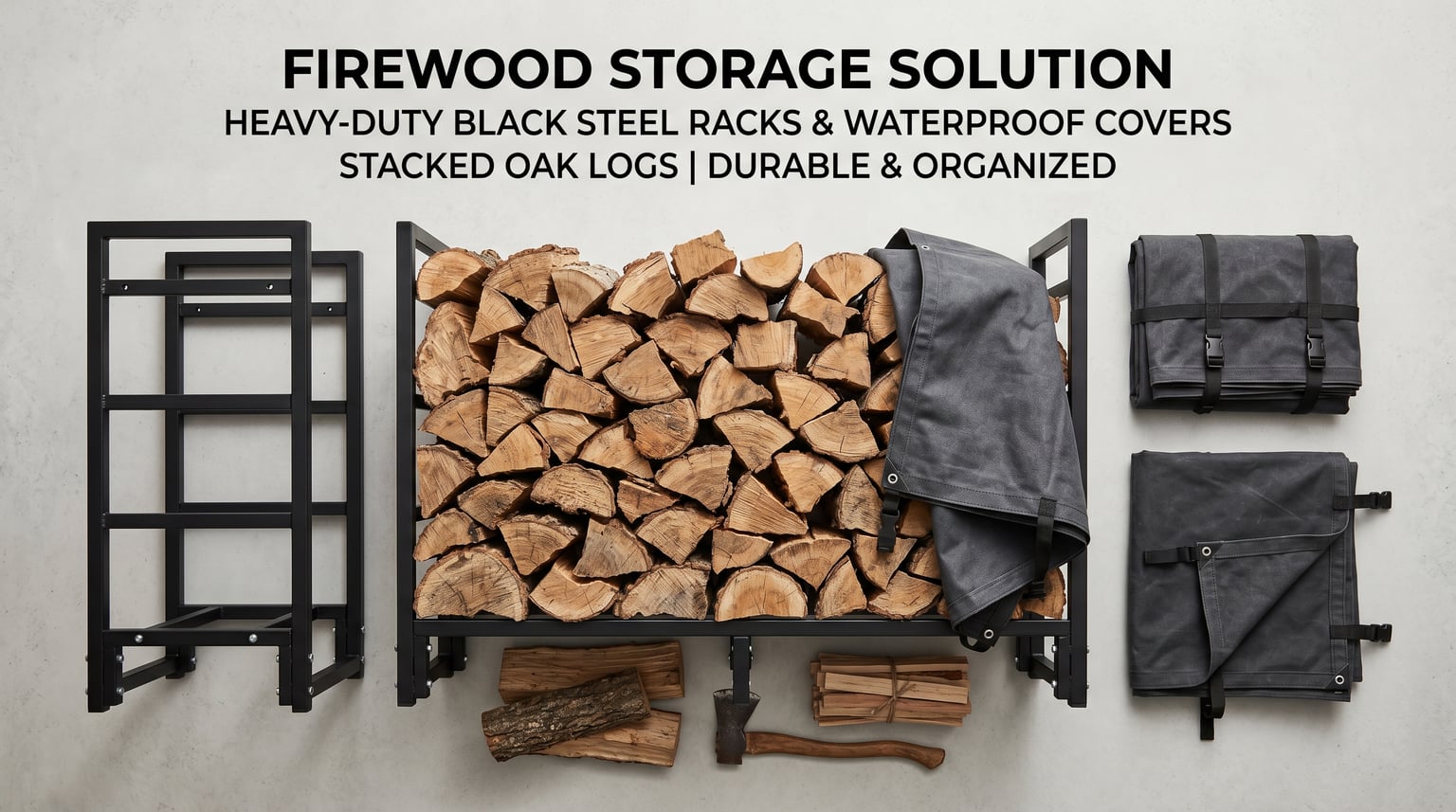 Best firewood racks with covers