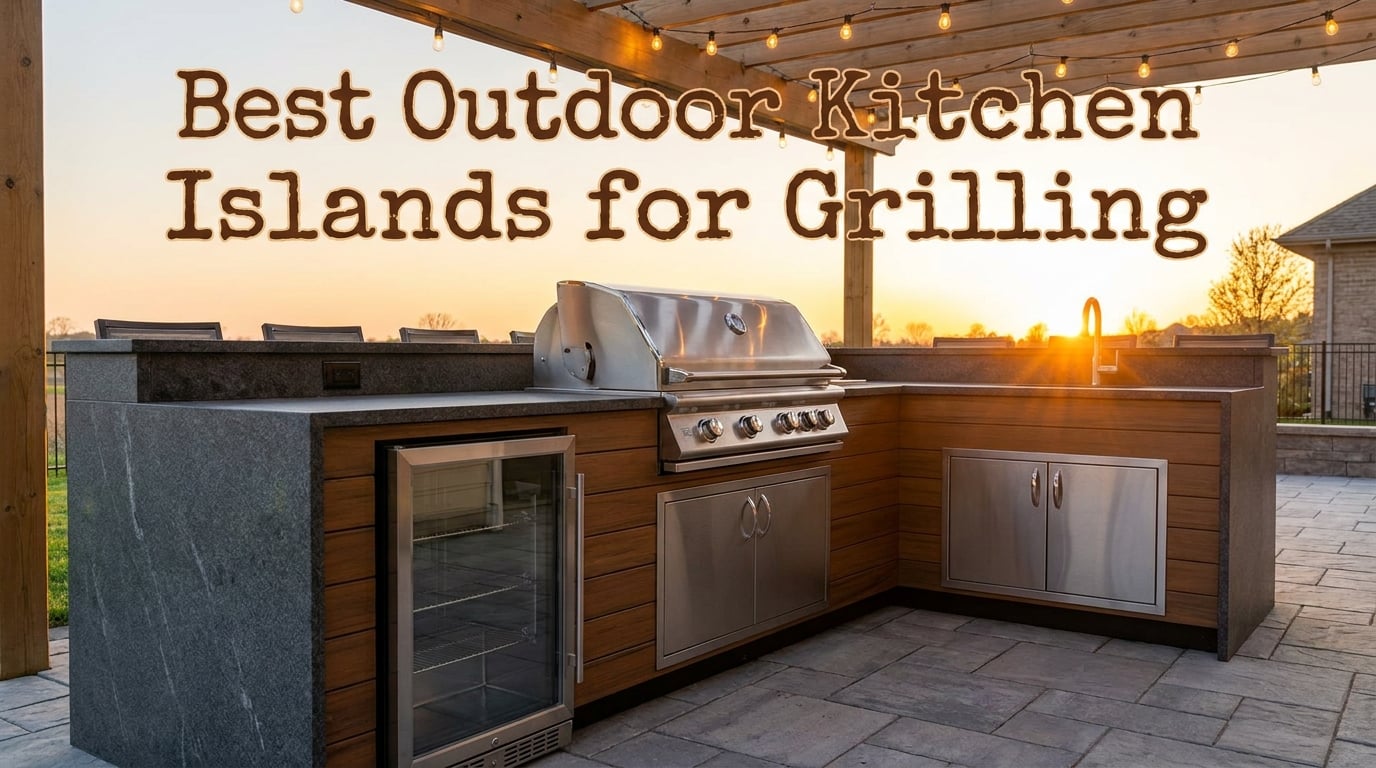 Best outdoor kitchen islands for grilling