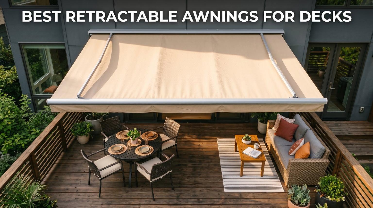 Best retractable awnings for decks