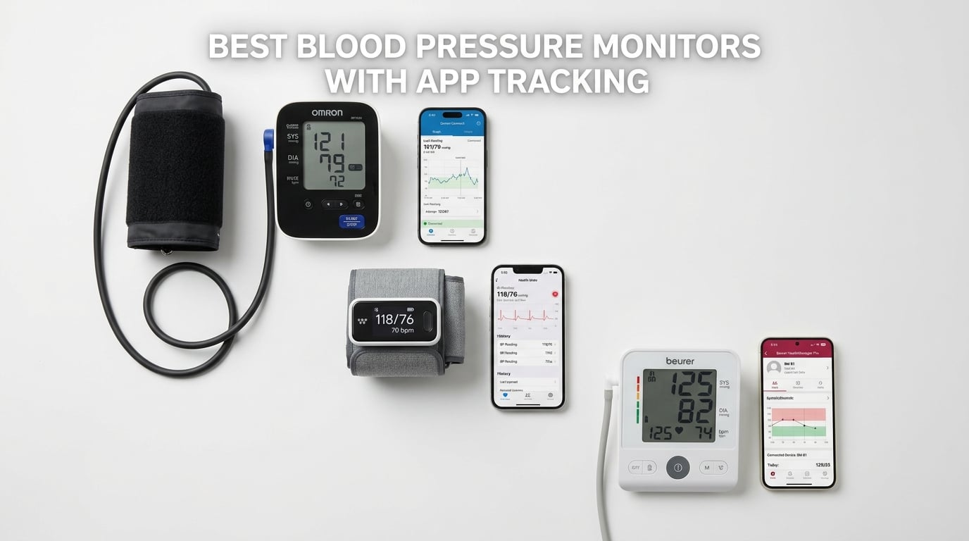 Best blood pressure monitors with app tracking