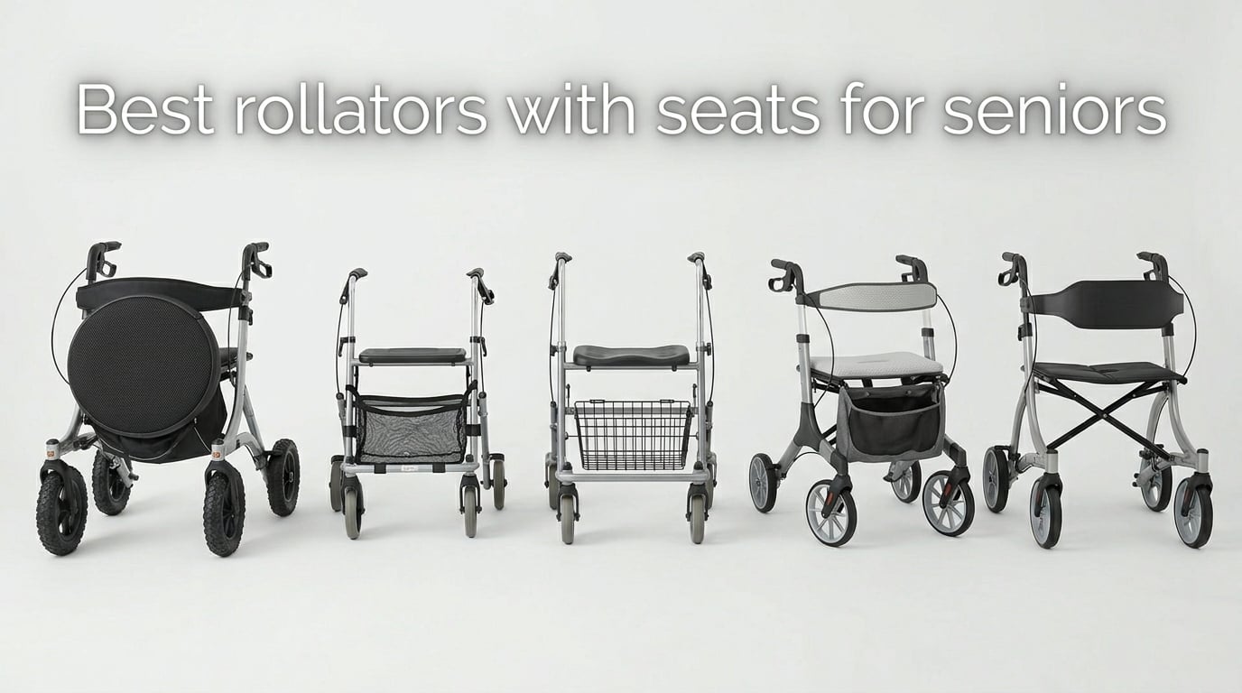 Best rollators with seats for seniors