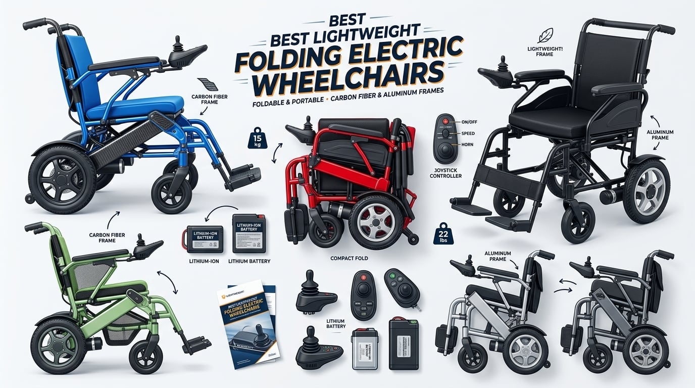 Best lightweight folding electric wheelchairs