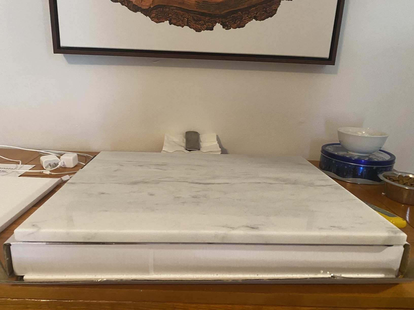 Fox Run Marble Pastry Board, 16