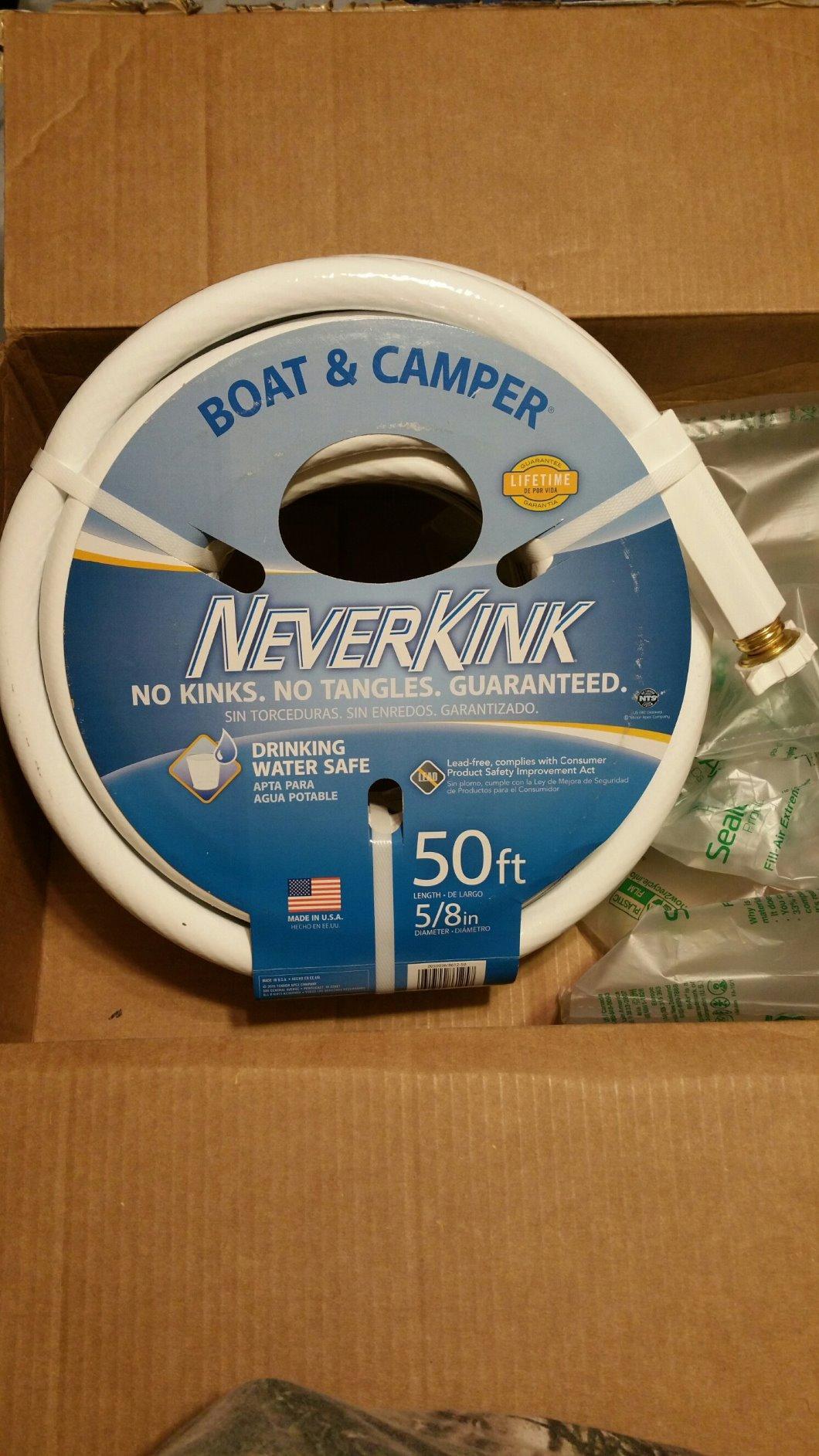 Teknor Apex NeverKink, 8612-50 Boat and Camper, Drinking Water Safe Hose, 5/8-Inch-by-50-Foot customer photo 2