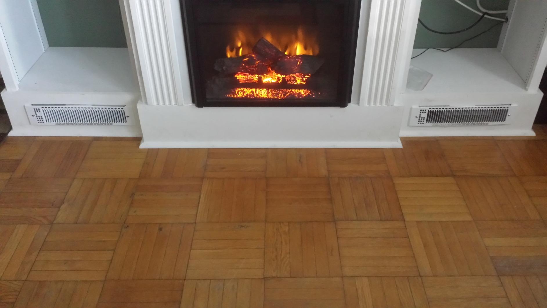 KING KT2415-MW-W KT-MW Multi-Watt Kickspace Heater, 1500W / 240V, White customer photo 1