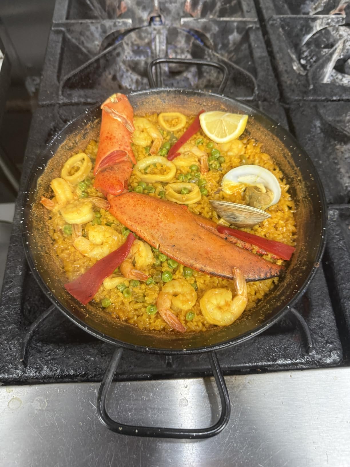 Garcima 6-inch Enameled Steel Paella Pan, 15cm customer photo 2
