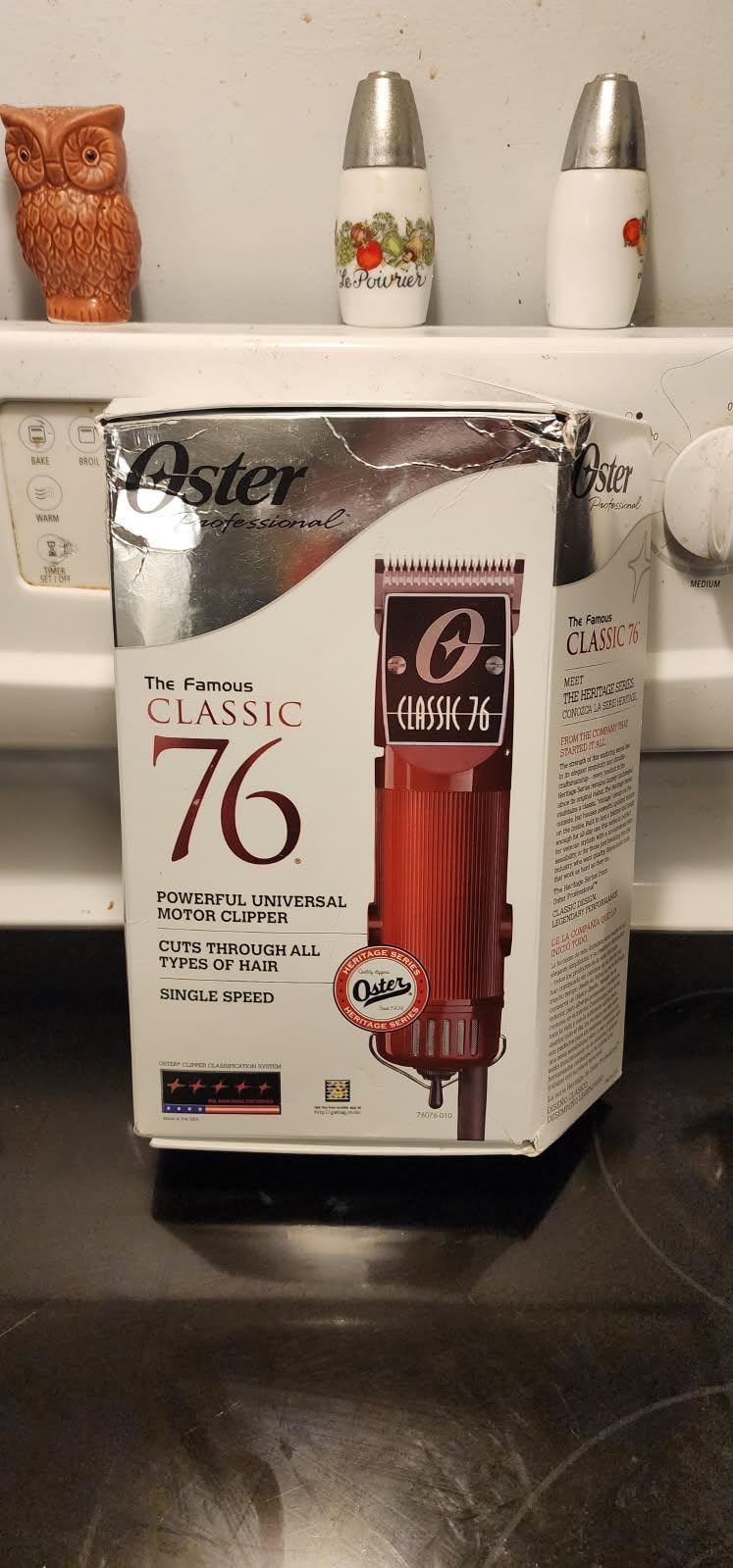 Oster Classic 76 Hair Clipper Comes with Blades Size 000 and 1 customer photo 1