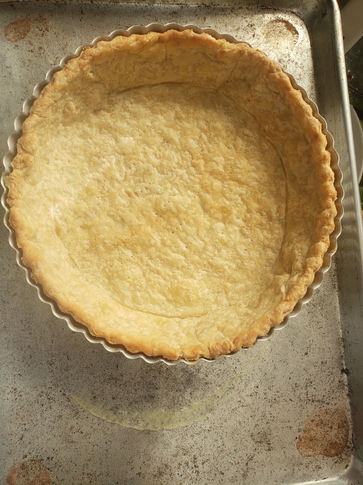 Fat Daddio's PFT-95 Round Fluted Tart Pan, 9.5 x 1 Inch customer photo 2