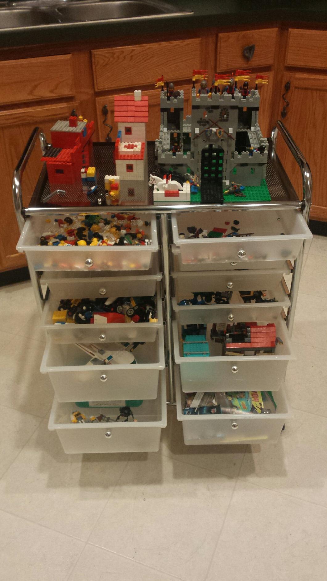 Honey-Can-Do Rolling Storage Cart and Organizer with 12 Plastic Drawers customer photo 2