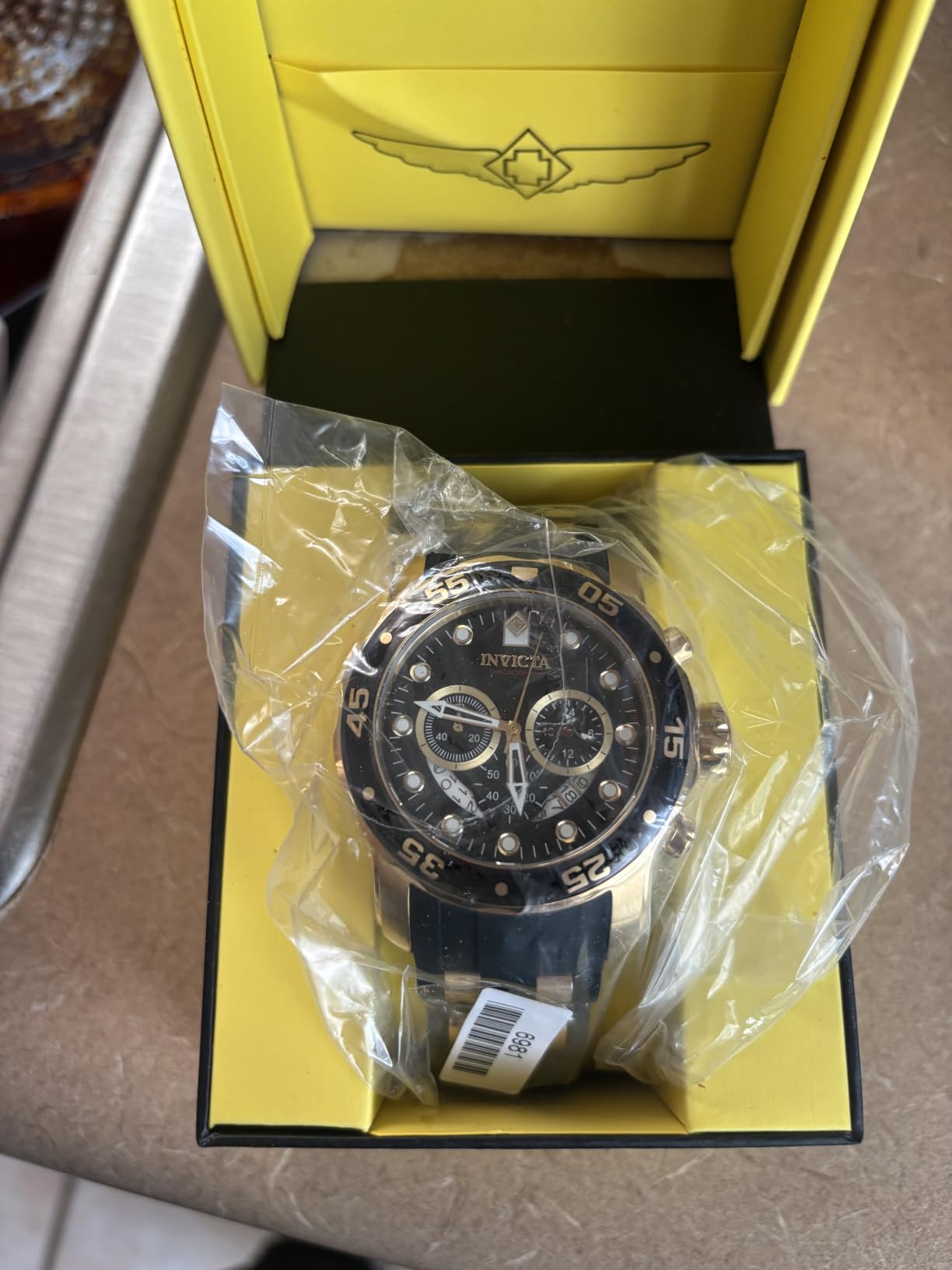 Men's Pro Diver Stainless Steel Quartz Watch customer photo 1
