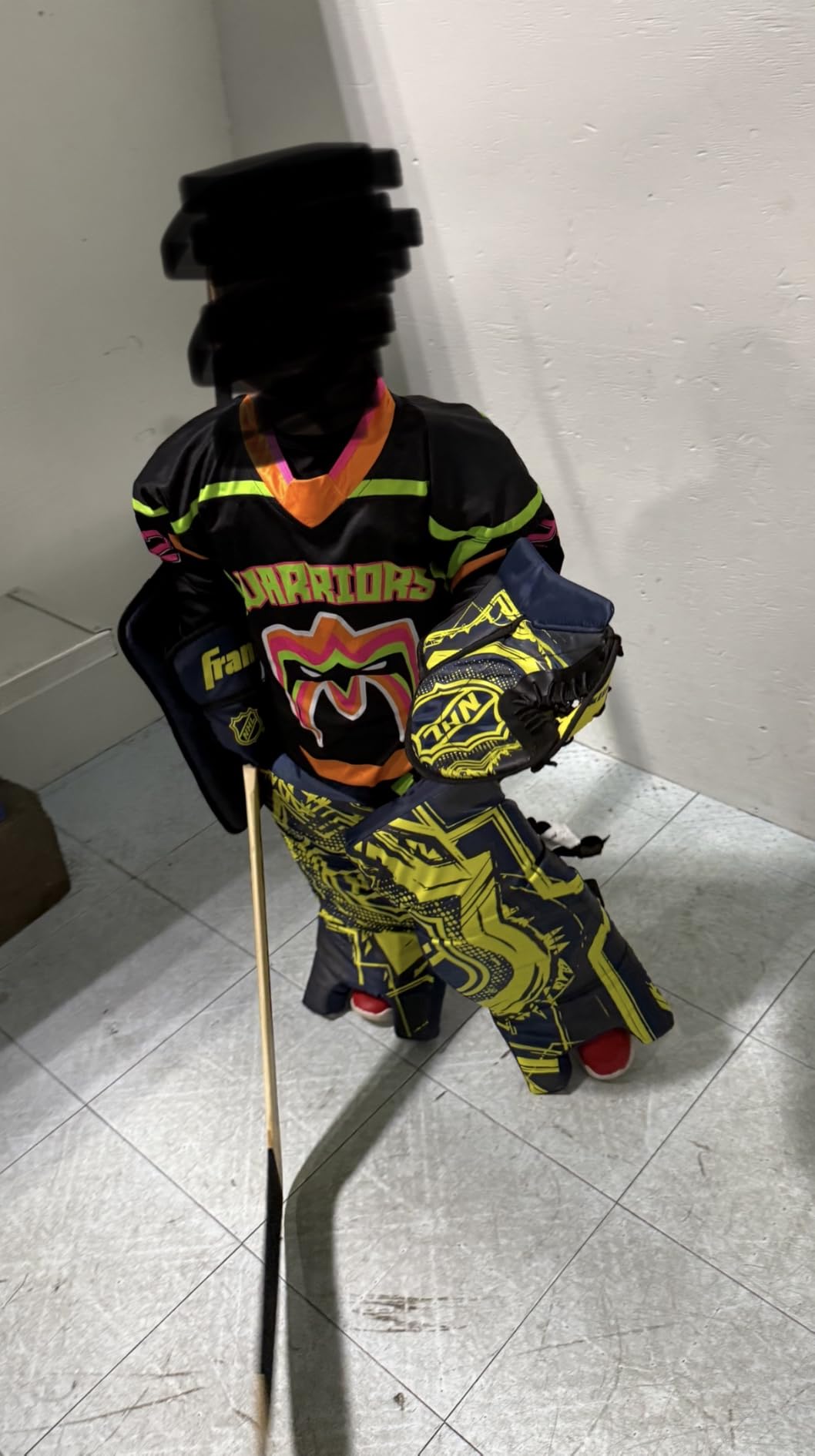 Franklin Sports Extreme Street Hockey Goalie Set customer photo 1