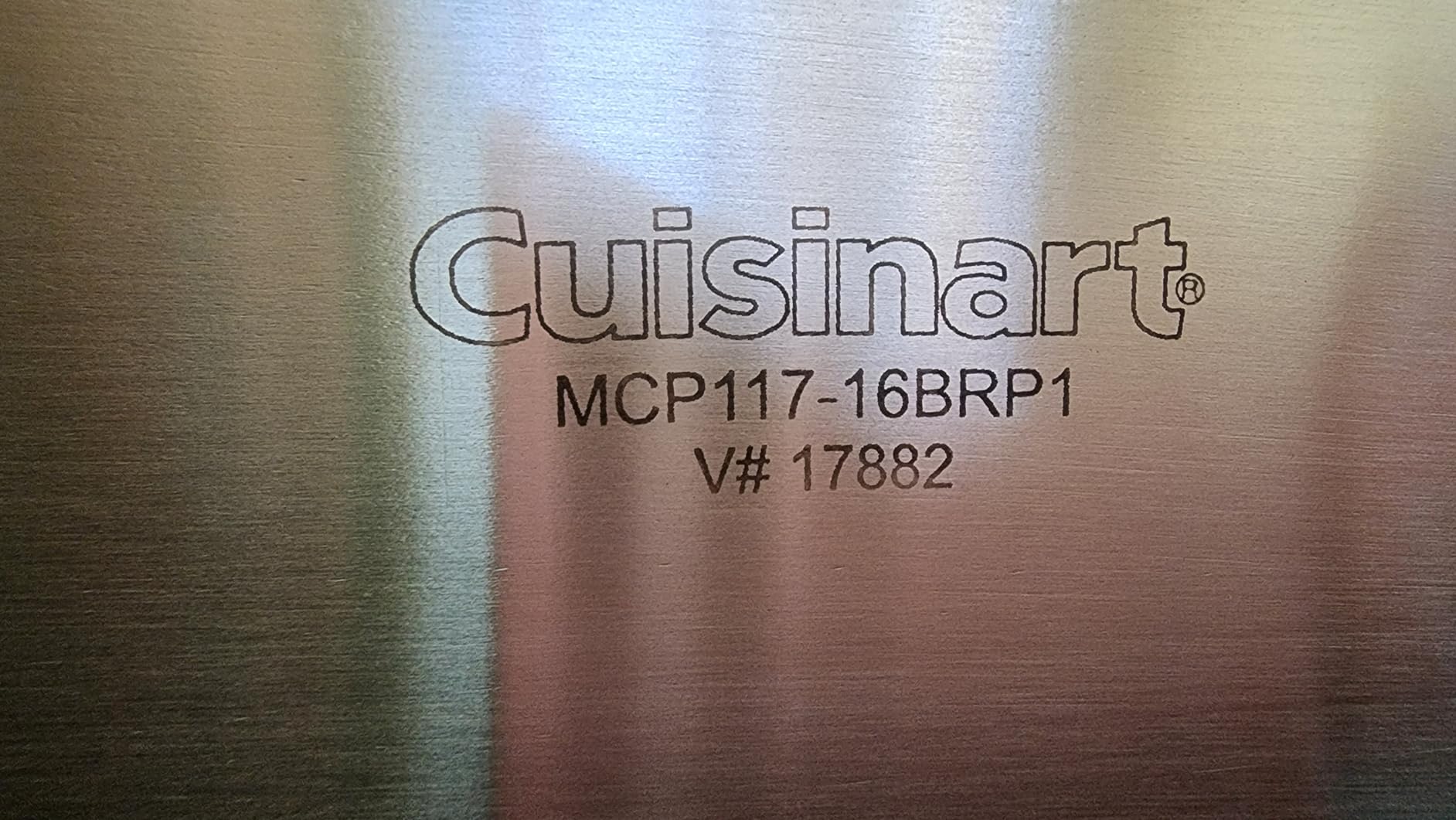 Cuisinart MultiClad Pro Triple Ply Stainless Cookware 16-inch Roasting Pan Skillet, Rectangular Roaster w/Rack customer photo 2