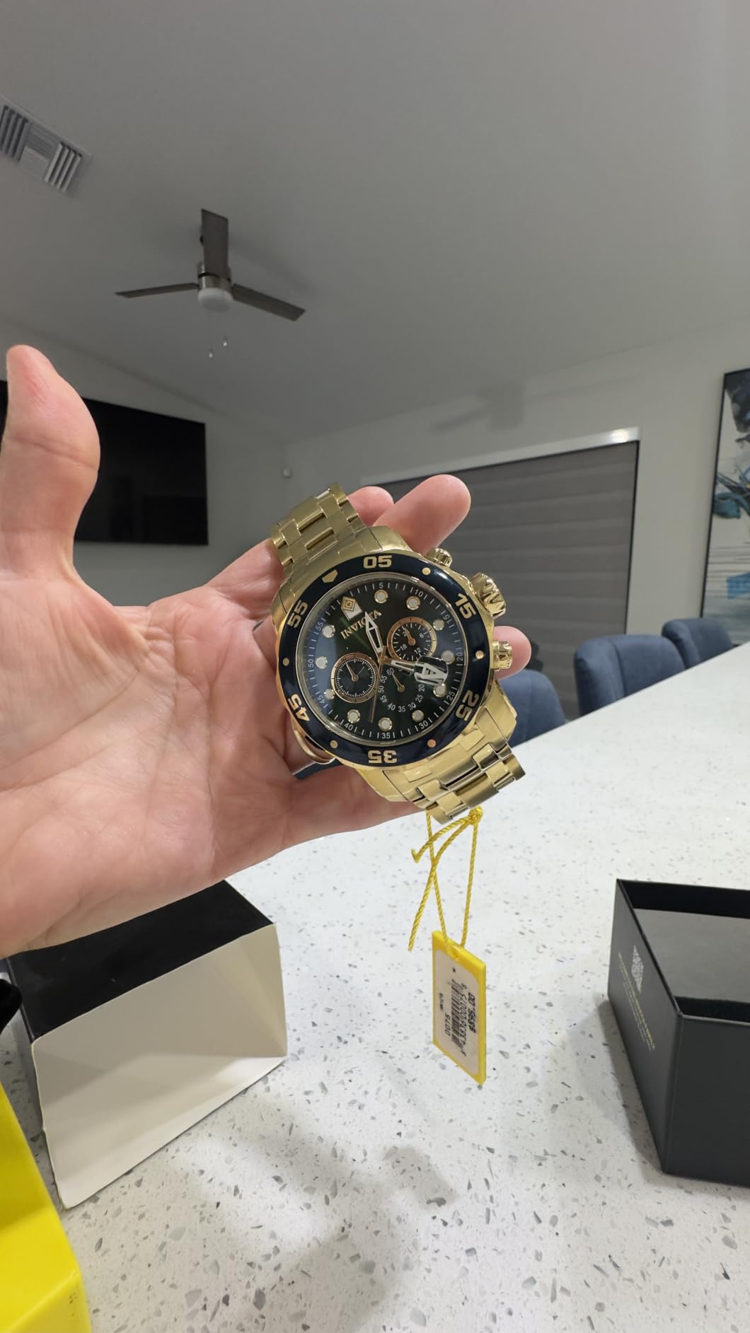 Invicta Men's Pro Diver Collection Chronograph Watch customer photo 2