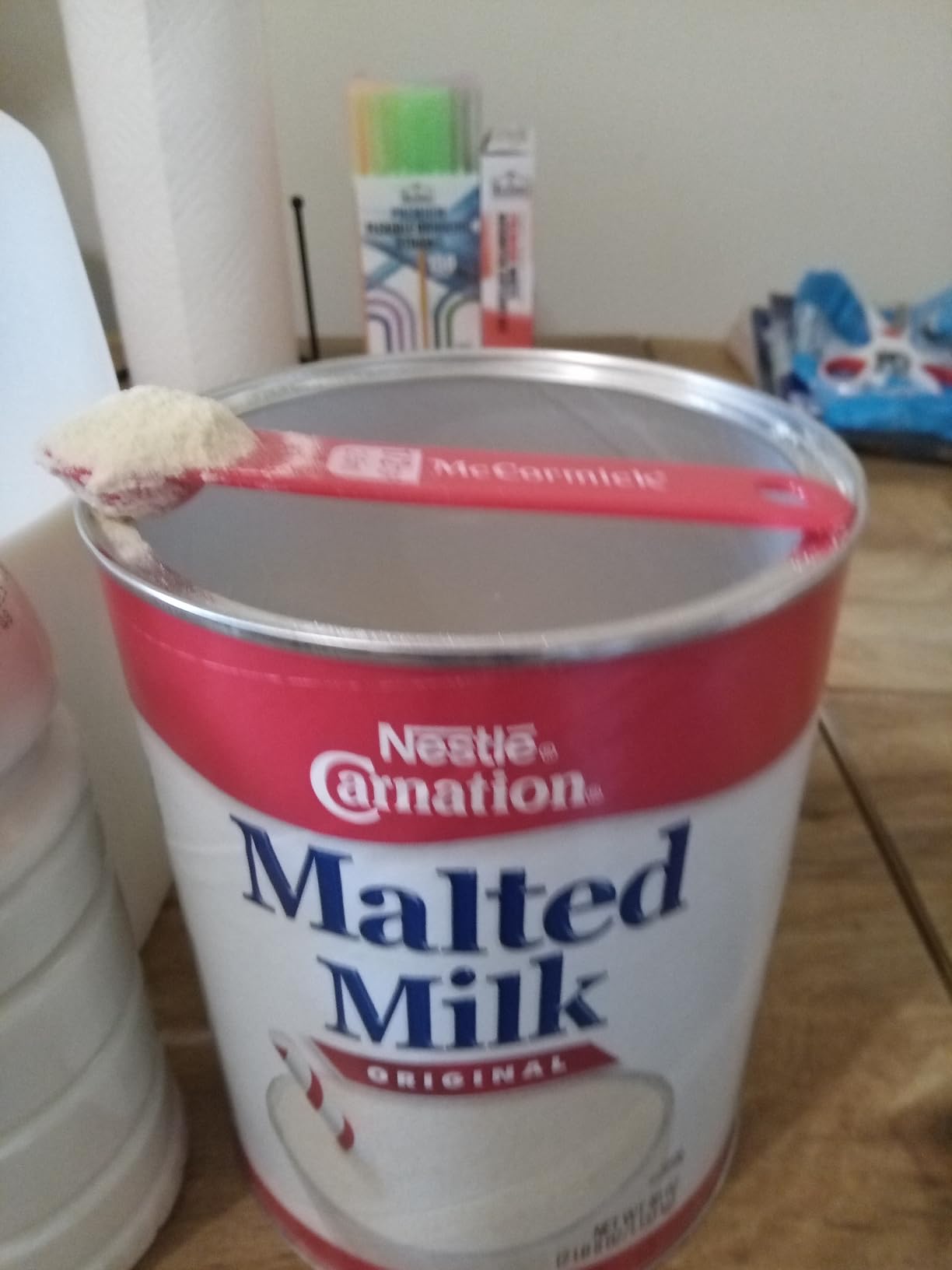 Carnation Malted Milk Shelf Stable, Baking Shakes and Sundaes, 40 oz Can customer photo 1