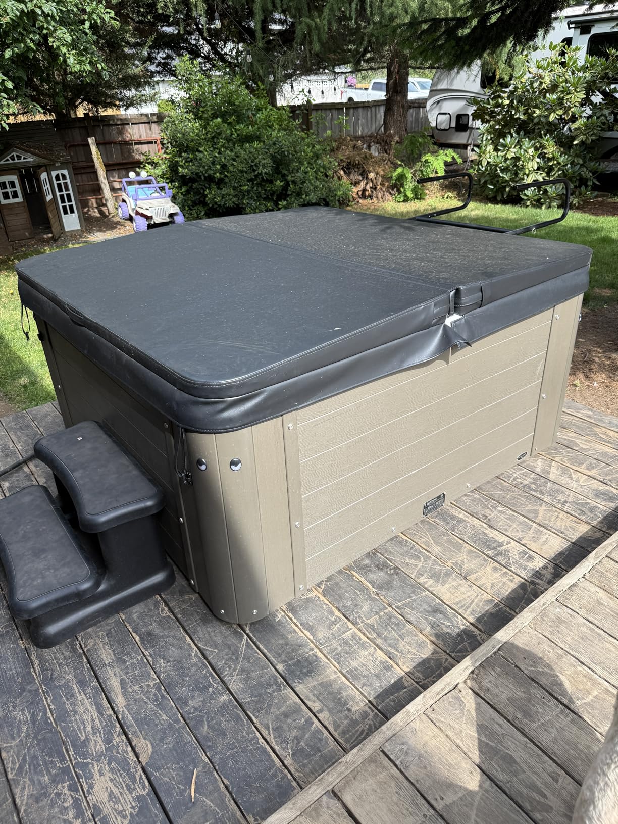 Cover Caddy Cover Valet Hot Tub Spa Cover Lifter customer photo 1