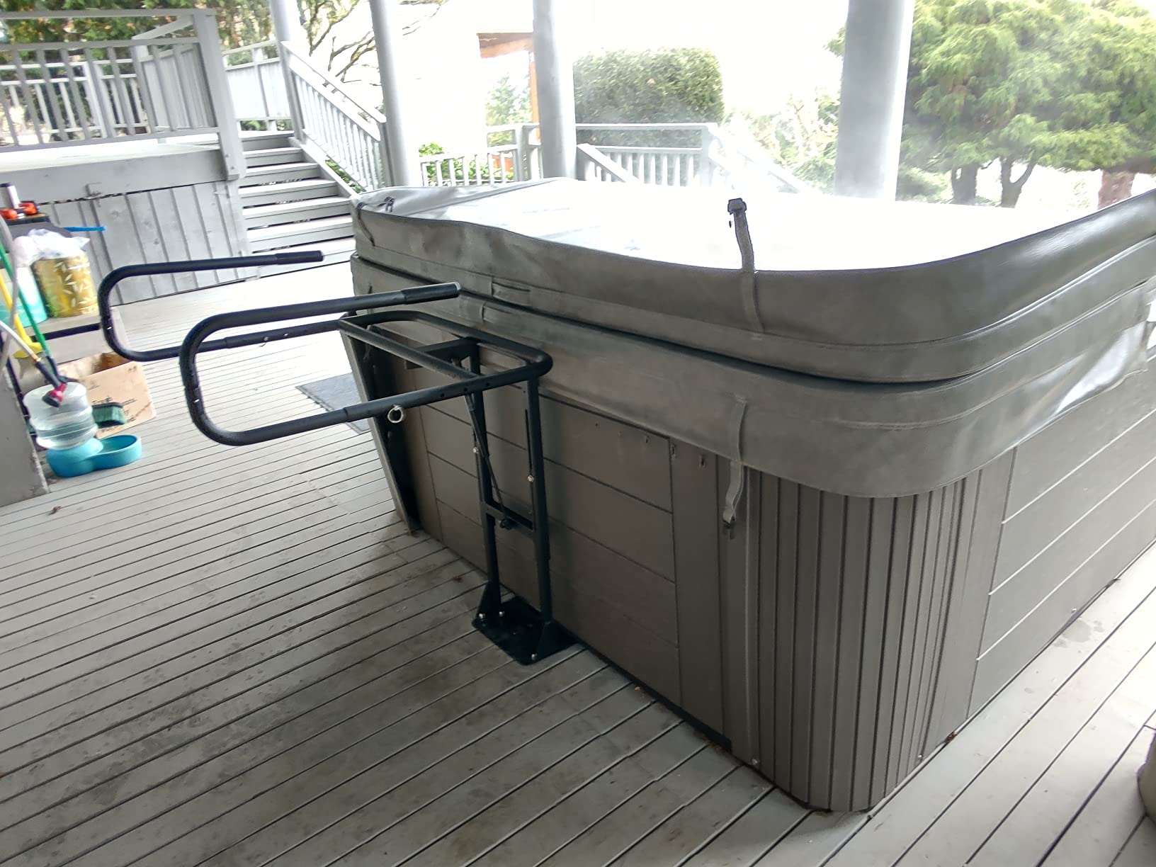 Cover Caddy Cover Valet Hot Tub Spa Cover Lifter customer photo 2