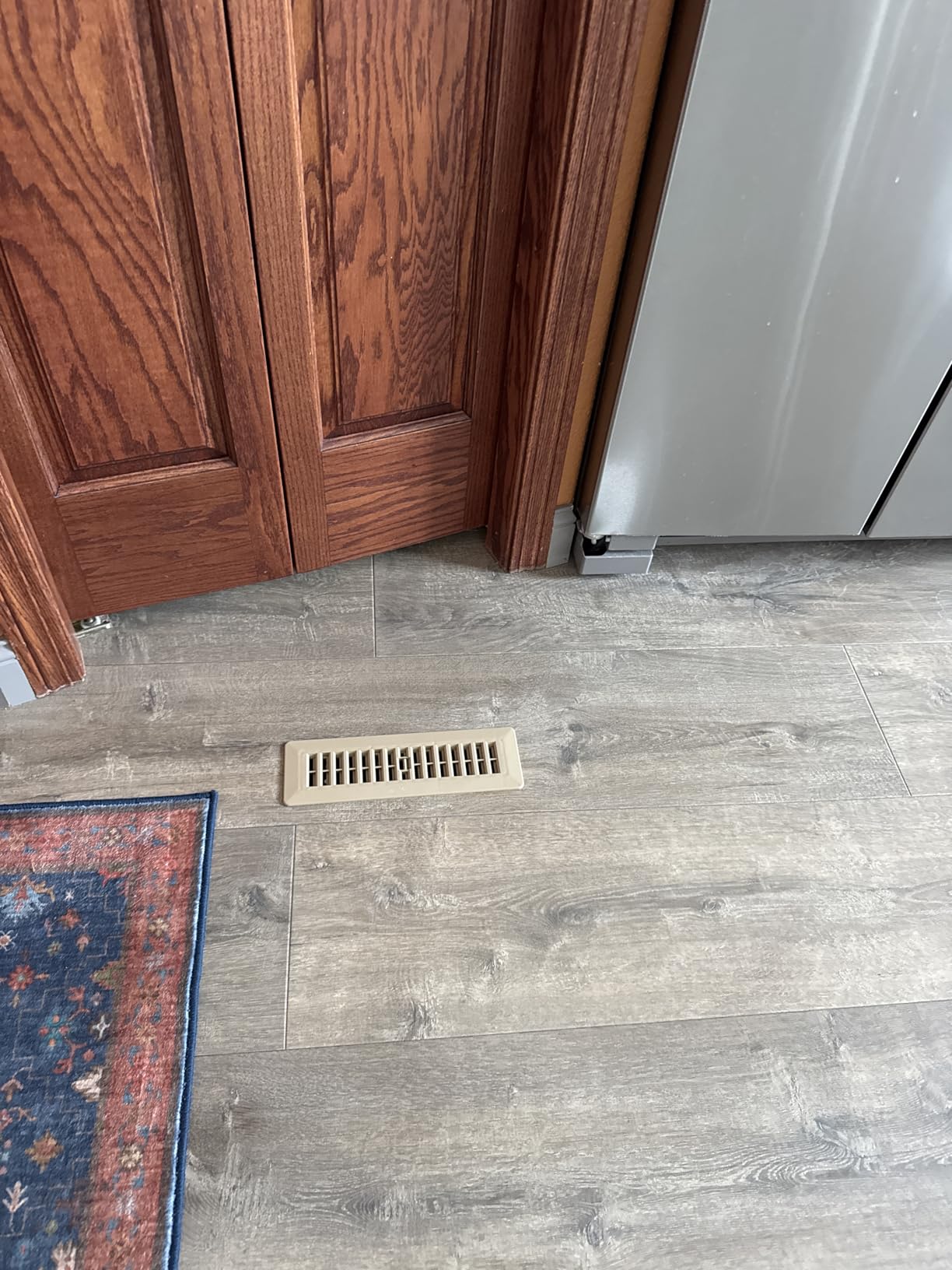 Decor Grates PL410-OB 4-Inch by 10-Inch Plastic Floor Register, Oak Brown customer photo 2
