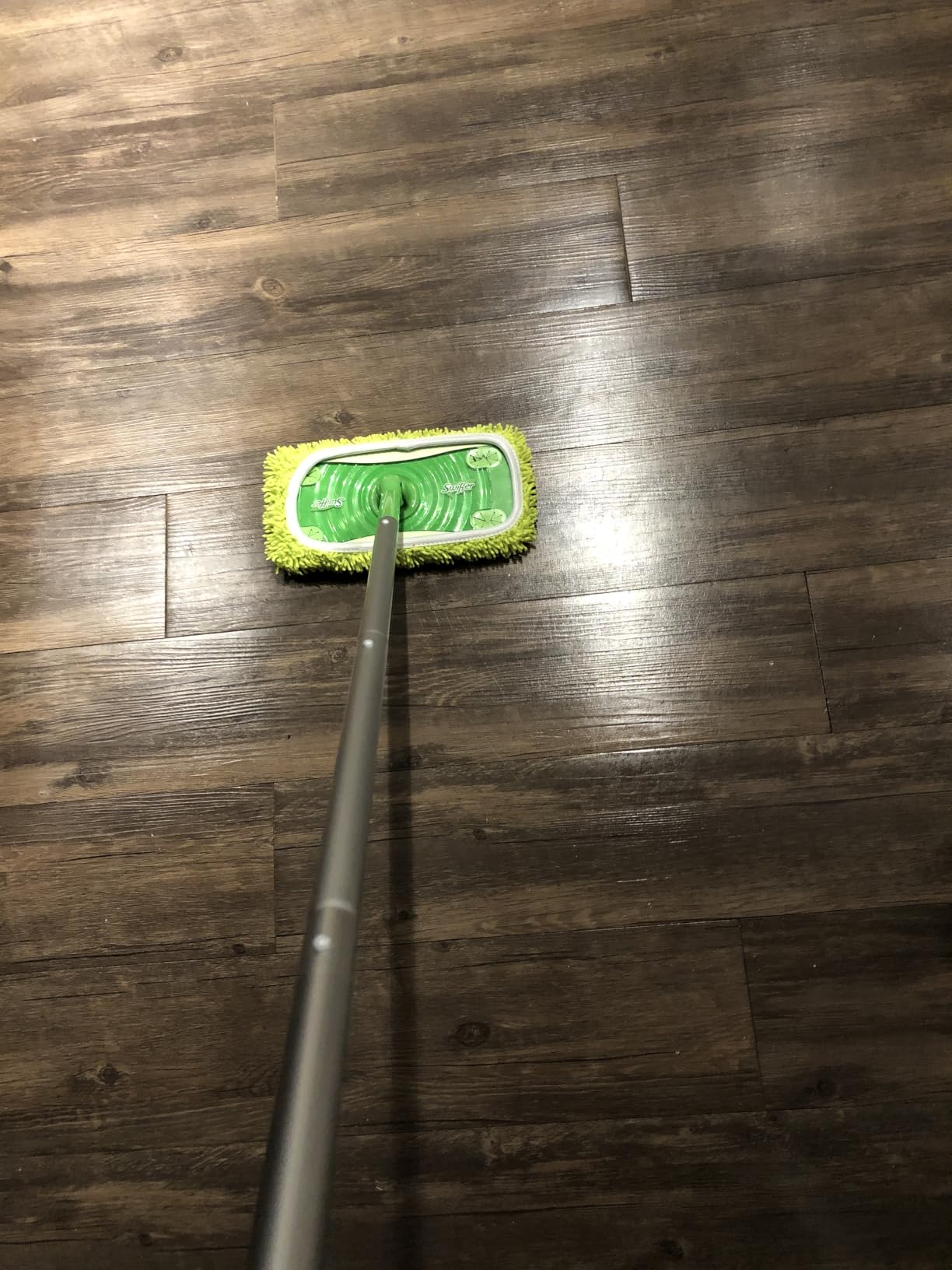 Quick Shine Multi Surface Floor Finish 64oz | Cleaner & Polish to use on Hardwood, Laminate, Luxury Vinyl Plank LVT, Tile & Stone | Safer Choice w/Clean Shine Technology customer photo 2